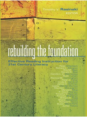 cover image of Rebuilding the Foundation